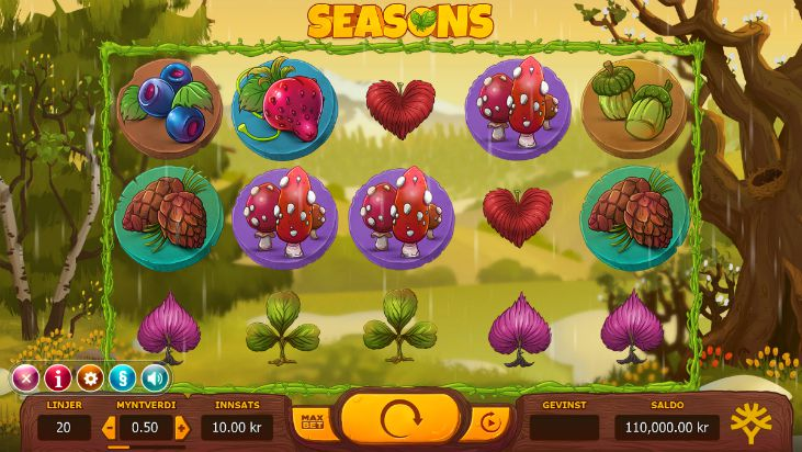 Видео слот Seasons